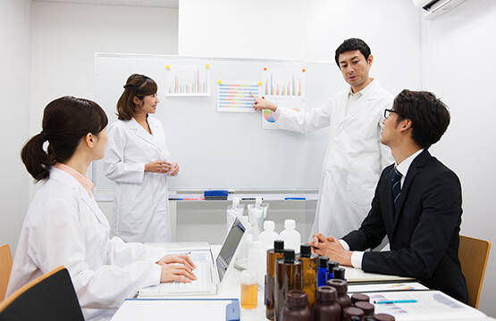 開発段階から取り組みます